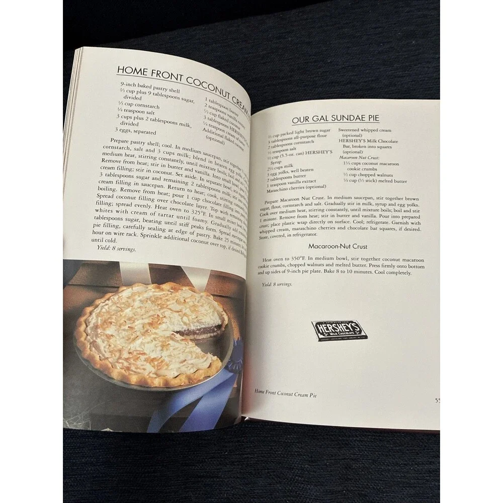 Hershey's 1934 Cookbook Revised & Expanded (1992, Hardcover - VERY GOOD)